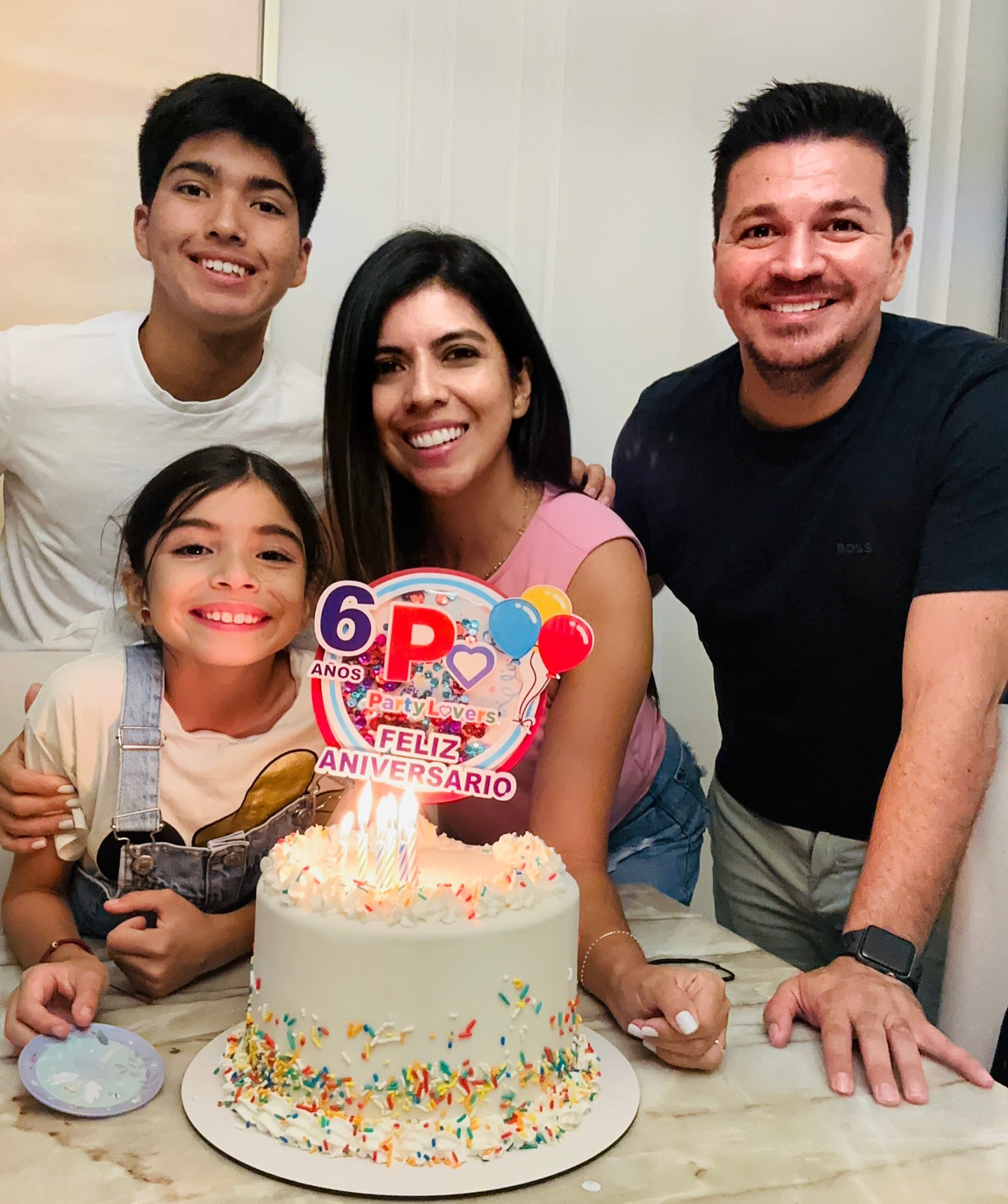 6 años celebrando junto a PartyLovers 