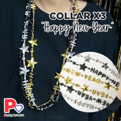 COLLAR HAPPY NEW YEAR PEQ