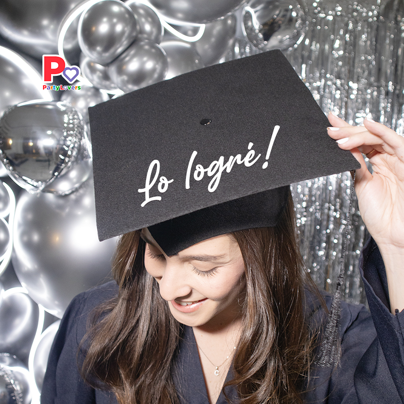 Birrete negro graduación, puedes personalizarlo en todas las tiendas Partylovers Birrete negro graduación, puedes personalizarlo en todas las tiendas Partylovers