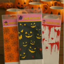 MANTEL PLASTICO HALLOWEEN
