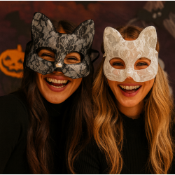 ANTIFAZ GATA NEGRO Y BLANCO