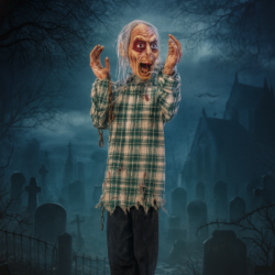 ZOMBIE C/SONIDO MOV/LUZ