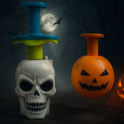 TROMPO CALABAZA/CALAVERA LUZ