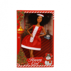 MUÑECA BARBIE RIZOS NAVID...