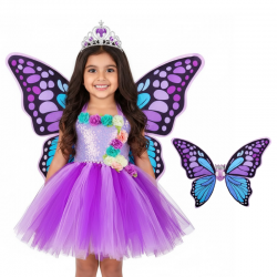 DISFRAZ MARIPOSA MORADO