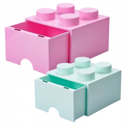 ORGANIZADOR LEGO AQUA BLUE