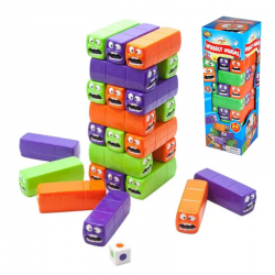 JENGA GUSANO/GESTOS 24PCS