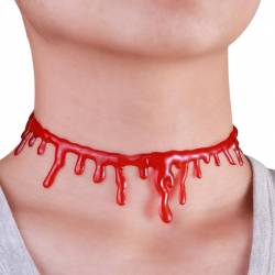 COLLAR SANGRE HALLOWEEN