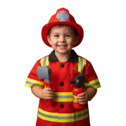 ACCESORIOS BOMBERO 4PCS