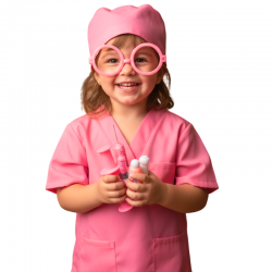 DISFRAZ DENTISTA NIÑA CON...