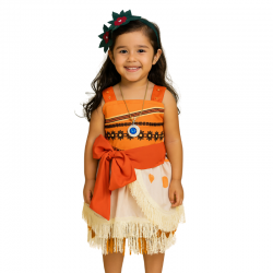 DISFRAZ MOANA NARANJA TALLA...