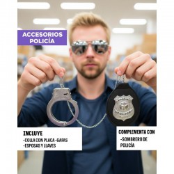 ACCESORIO POLICIA PLACA,...