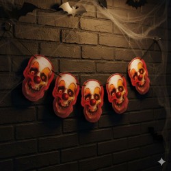 GUIRNALDA HALLOWEEN X8PCS