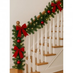 GUIRNALDA NAVIDEÑA VERDE...