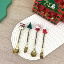 SET CUCHARA/TENEDOR NAV. 4PCS