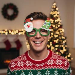 GAFA NAVIDEÑA CUADRADA...