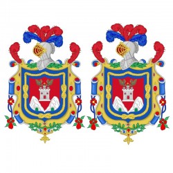 AFICHE ESCUDO DE QUITO...