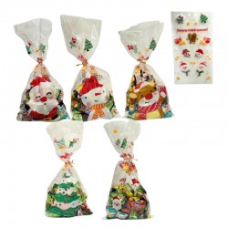 FUNDA NAVIDAD TRANSPARENTE...