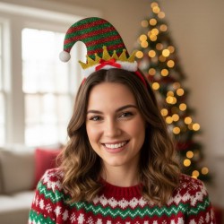 DIADEMA GORRO NAVIDEÑO...