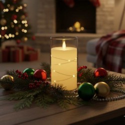 VELA LED BLANCA GRANDE XU