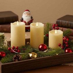 SET VELAS LED CALIDA X3PZS