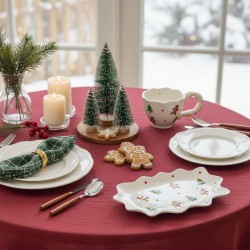 SET TAZA PLATO NAVIDEÑO X2P