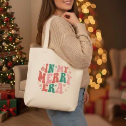 TOTE BAG: BOLSO TELA BEIGE...