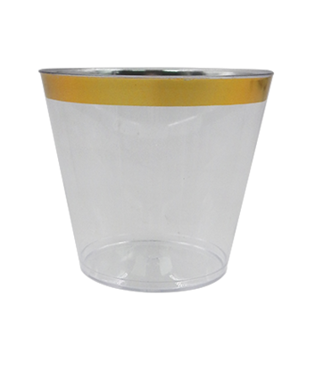 Vaso filo dorado 5 oz.