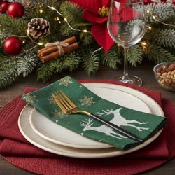 TENEDOR GRANDE DORADA/NEGRO...