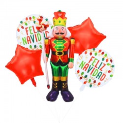 SET GLOBO 5PCS CASCANUECES