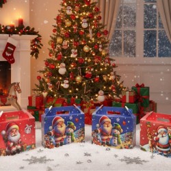 CAJA RECTANGULAR NAVIDEÑA...