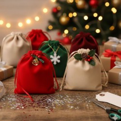 BOLSA TERCIOPELO V.COLORES XU