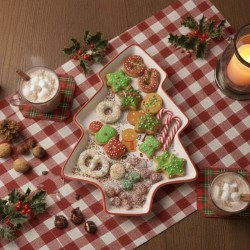 PLATO ARBOL NAVIDEÑO XU