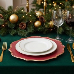 PLATO BASE VINO ONDAS FILO...