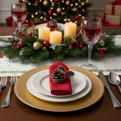 PLATO BASE DORADO FILO /...