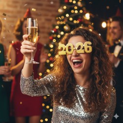 GAFAS 2026 DORADA...