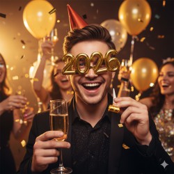 GAFAS 2026 DORADA RELIEVE XU