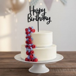 CAKE TOPPER NEGRO HAPPY...