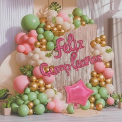 SET GLOBOS FELIZ/CUMPLEAÑOS...