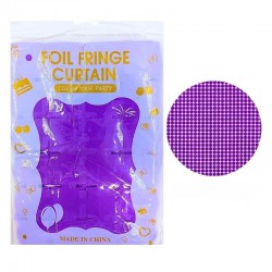 CORTINA CUADRO LILA XU