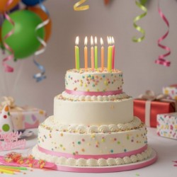 SET VELAS H/B CON CUCHILLO