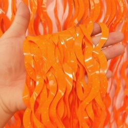 CORTINA CADENA NARANJA/NEON XU