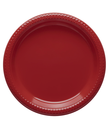 Plato pequeño Rojo