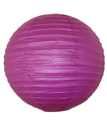Lámpara China Morado 25 cms