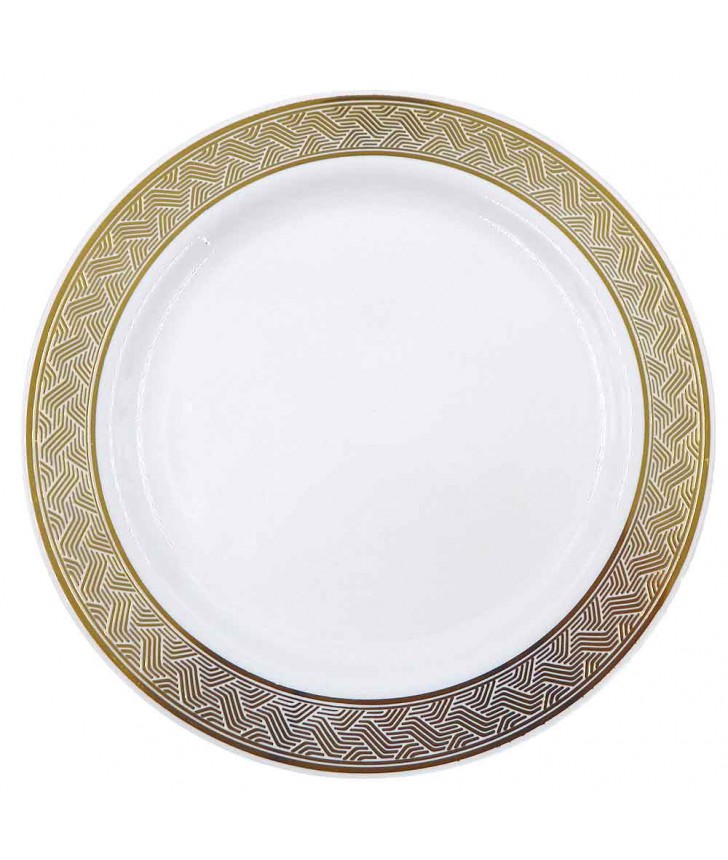 Platos filo dorado outlet