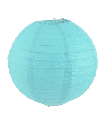 Lámpara China Turquesa 30 cms