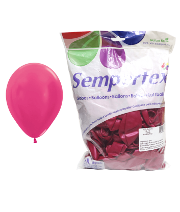 Globo R12 Metal Fucsia x100