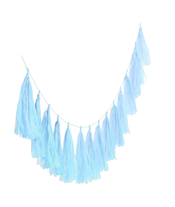 Porras de Papel Celeste