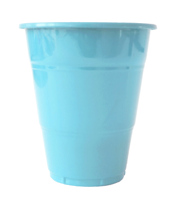 Vaso 12oz Celeste x10