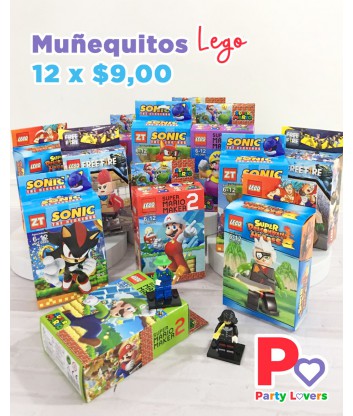 Muñequitos Lego x12